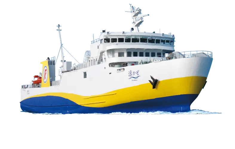 イラスト；フェリー